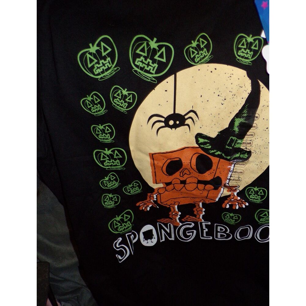 SPONGEBOB SQUAREPANTS Nickelodeon Halloween T-Shirt Mens    M  NEW w/ TAG